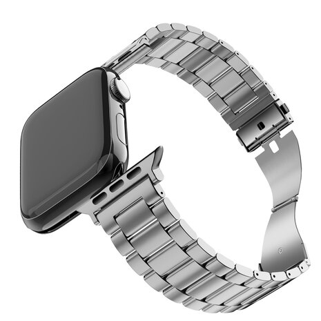 Bandz Bandz Bracelet acier 'Classic' Apple Watch (argent)