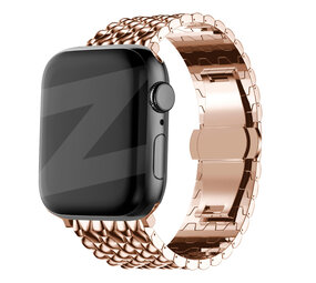 Bandz Bandz Bracelet acier 'Dragon' Apple Watch (or rose)