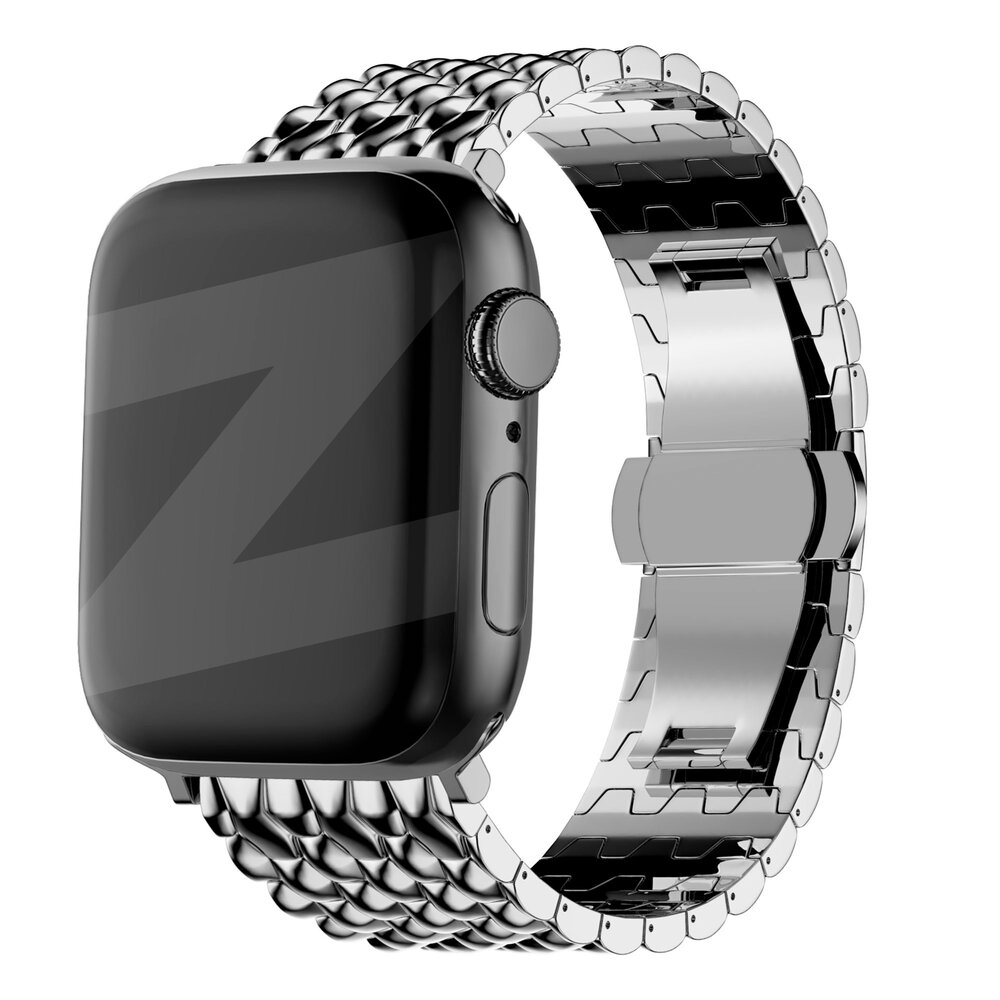 Bandz Bandz Bracelet acier 'Dragon' Apple Watch (argent)