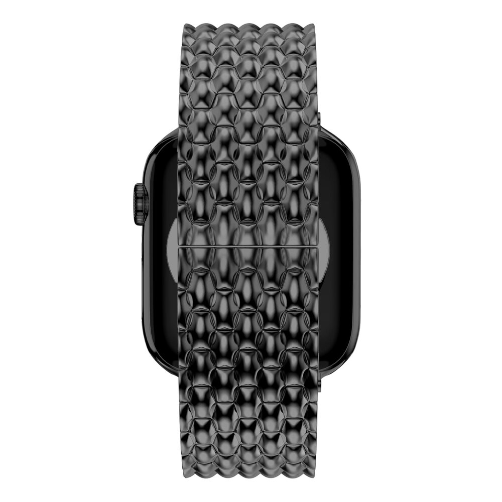 Bandz Bandz Bracelet acier 'Dragon' Apple Watch (noir)