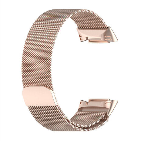 Strap-it Strap-it Bracelet Milanais Fitbit Charge 6 (champagne)