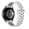 Bandz Bandz Bracelet sport "Deluxe" Samsung Galaxy Watch 5 - 40mm (blanc/arc-en-ciel)