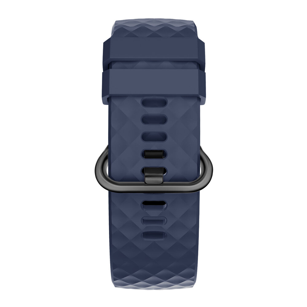 Bandz Bandz Bracelet silicone "Classic" Fitbit Charge 4 (bleu foncé)