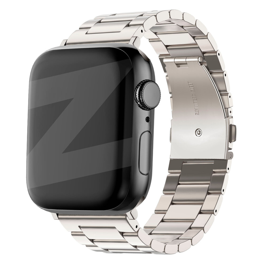 Bandz Bandz Bracelet acier 'Classic' Apple Watch (lumière stellaire)