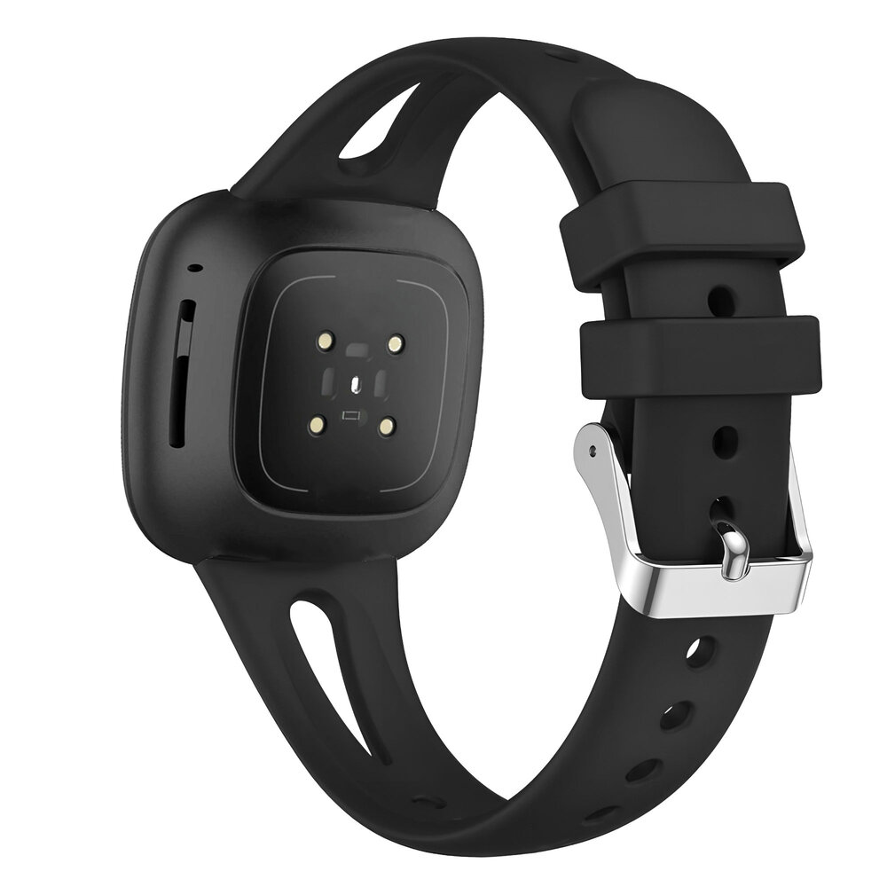 Bandz Bandz Bracelet silicone "Slim" Fitbit Sense 2 (noir)