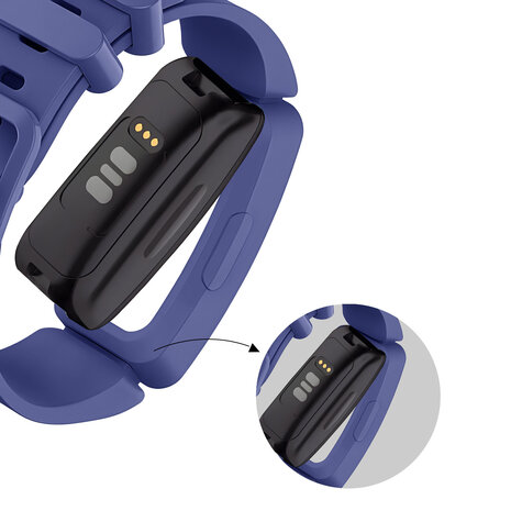 Bandz Bandz Bracelet silicone 'Classic' Ace 2 (bleu foncé)