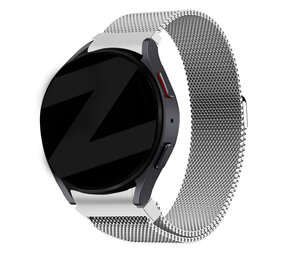 Bandz Bandz Bracelet milanaise loop Samsung Galaxy Watch 4 Classic 46mm (argent)