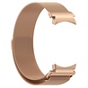 Strap-it Strap-it Bracelet Milanais 'One push' Samsung Galaxy Watch 5 44mm (or rose) Strap-it Strap-it Bracelet Milanais 'One push' Samsung Galaxy Watch 5 44mm (or rose)