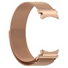 Strap-it Strap-it Bracelet Milanais 'One push' Samsung Galaxy Watch 6 44mm (or rose) Strap-it Strap-it Bracelet Milanais 'One push' Samsung Galaxy Watch 6 44mm (or rose)