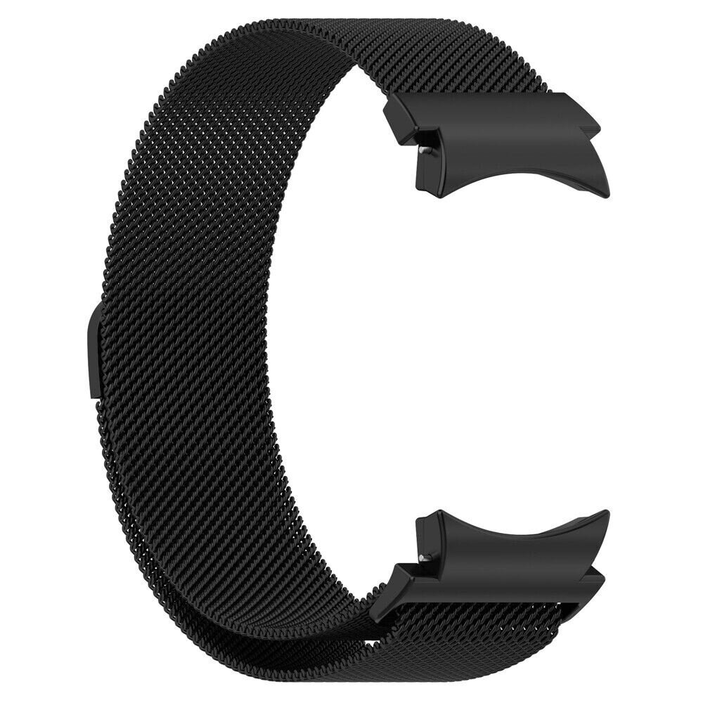 Strap-it Strap-it Bracelet Milanais 'One push' Samsung Galaxy Watch 6 Classic 43mm (noir)