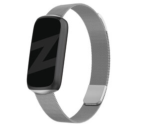 Bandz Bandz Bracelet milanais loop Fitbit Luxe (argent)