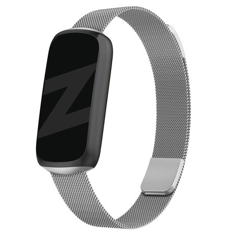 Bandz Bandz Bracelet milanais loop Fitbit Luxe (argent)