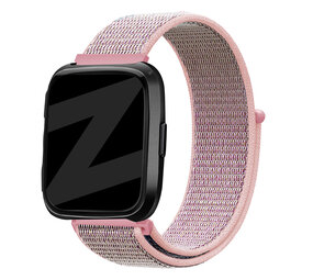 Bandz Bandz Bracelet nylon loop Fitbit Versa (rose)