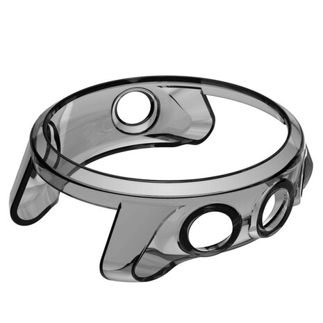 Strap-it Strap-it Coque TPU Garmin Forerunner 245 (transparent-noir)