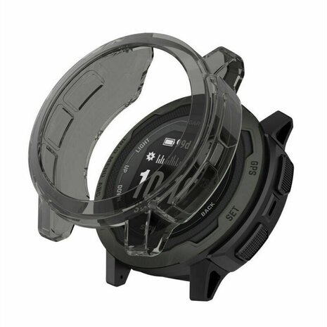 Strap-it Strap-it Coque TPU Garmin Instinct 2 (transparent-noir)