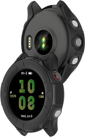 Strap-it Strap-it Coque TPU Garmin Forerunner 955 (noir)