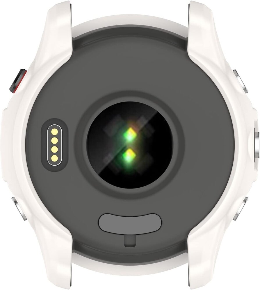 Strap-it Strap-it Coque TPU Garmin Forerunner 955 (ivoire blanc)