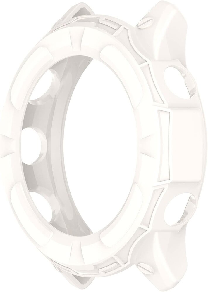Strap-it Strap-it Coque TPU Garmin Forerunner 955 (ivoire blanc)