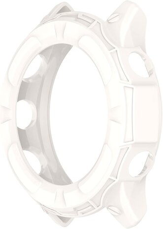 Strap-it Strap-it Coque TPU Garmin Forerunner 955 (ivoire blanc)