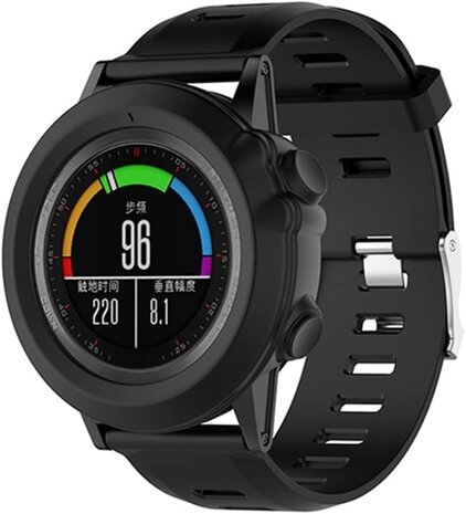 Strap-it Strap-it Coque TPU Garmin Fenix 3 (HR) (noir)