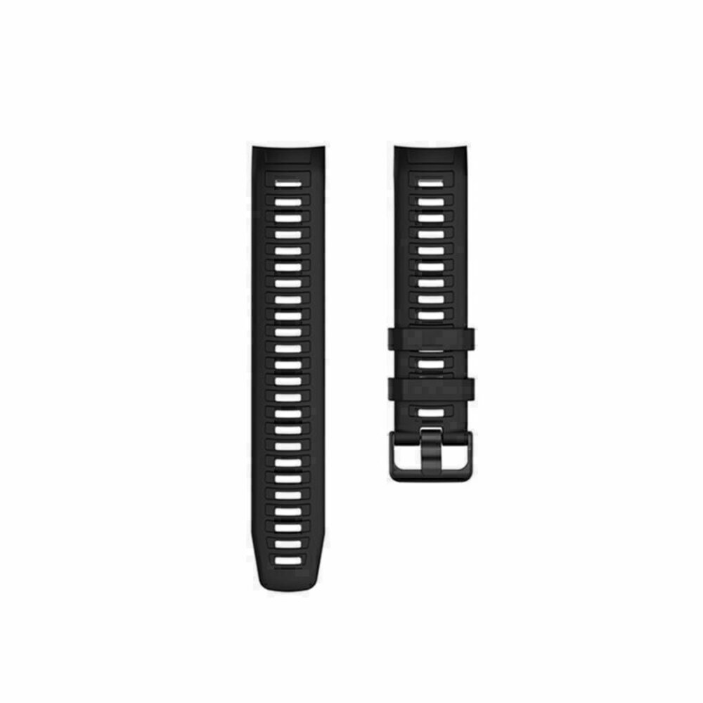 Strap-it Strap-it Bracelet silicone Garmin Instinct 1 / 2  (noir)