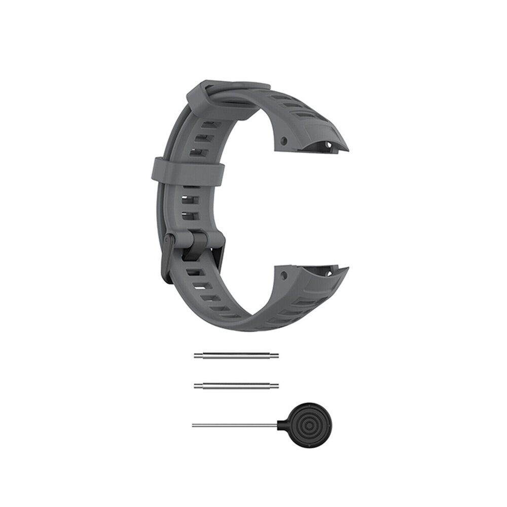 Strap-it Strap-it Bracelet silicone Garmin Instinct 1 / 2  (gris)
