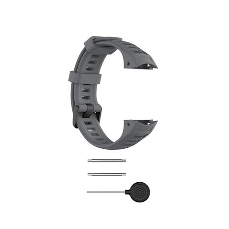 Strap-it Strap-it Bracelet silicone Garmin Instinct 1 / 2  (gris)