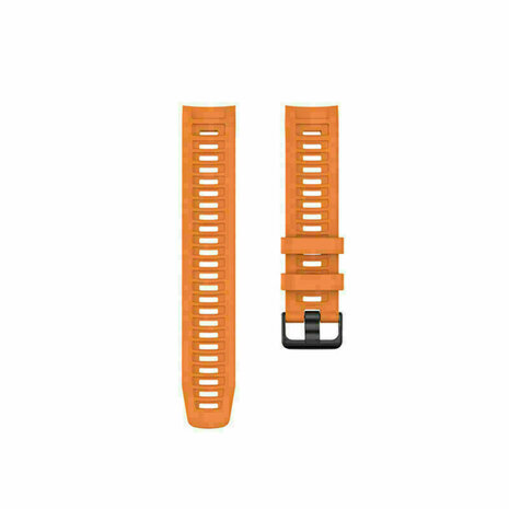 Strap-it Strap-it Bracelet silicone Garmin Instinct 1 / 2  (orange)