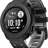 Strap-it Strap-it Bracelet sport Garmin Instinct 1 / 2 (noir/gris) Strap-it Strap-it Bracelet sport Garmin Instinct 1 / 2 (noir/gris)