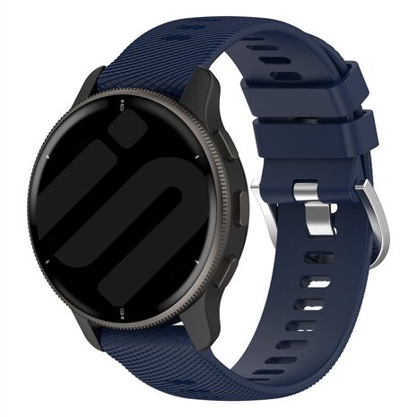 Bracelet silicone Garmin Venu SQ 2 (bleu fonce