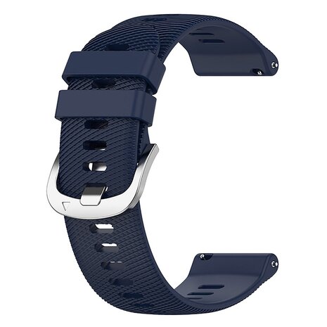 Strap-it Strap-it Bracelet silicone Garmin Venu SQ 2 (bleu fonce)