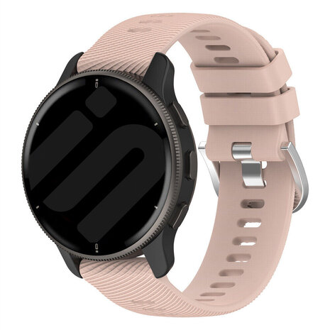 Strap-it Strap-it Bracelet silicone Garmin Forerunner 245 (rose)