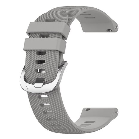 Strap-it Strap-it Bracelet silicone Garmin Vivoactive 3 (gris clair)