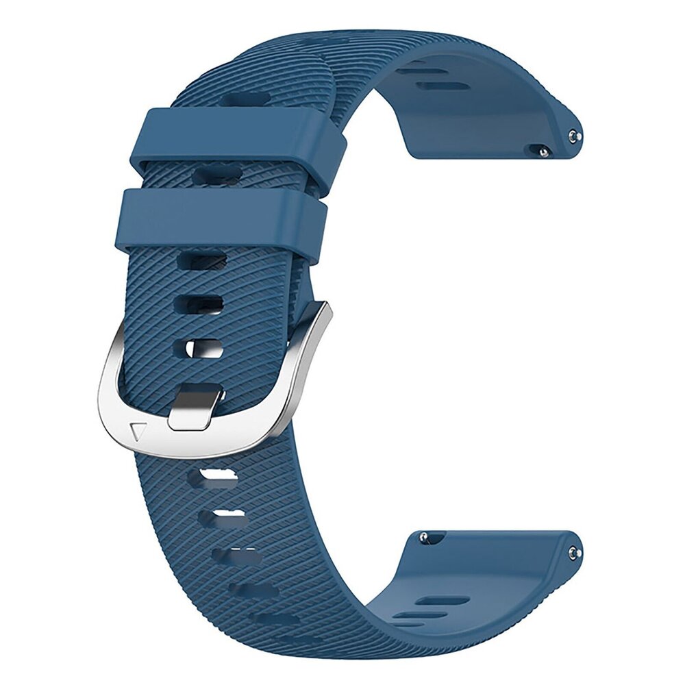 Bracelet sport á boucle Garmin Vivoactive 5 (bleu fonce/beige) 