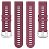 Strap-it Strap-it Bracelet silicone Garmin Vivoactive 5 (vin rouge) Strap-it Strap-it Bracelet silicone Garmin Vivoactive 5 (vin rouge)