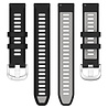 Strap-it Strap-it Bracelet sport á boucle Garmin Venu 2 Plus (noir/gris)