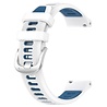 Strap-it Strap-it Bracelet sport á boucle Garmin Vivomove Style (blanc/bleu) Strap-it Strap-it Bracelet sport á boucle Garmin Vivomove Style (blanc/bleu)