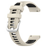 Strap-it Strap-it Bracelet sport á boucle Garmin Vivoactive 3 (beige/noir) Strap-it Strap-it Bracelet sport á boucle Garmin Vivoactive 3 (beige/noir)