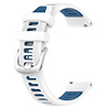 Strap-it Strap-it Bracelet sport á boucle Garmin Vivoactive 3 (blanc/bleu) Strap-it Strap-it Bracelet sport á boucle Garmin Vivoactive 3 (blanc/bleu)