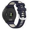 Strap-it Strap-it Bracelet sport á boucle Garmin Vivoactive 3 (bleu fonce/beige) Strap-it Strap-it Bracelet sport á boucle Garmin Vivoactive 3 (bleu fonce/beige)