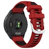 Strap-it Strap-it Bracelet sport á boucle Garmin Vivoactive 5 (rouge/noir) Strap-it Strap-it Bracelet sport á boucle Garmin Vivoactive 5 (rouge/noir)