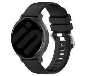 Strap-it Bracelet silicone classique Garmin Forerunner 245 (zwart)