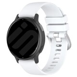 Strap-it Bracelet silicone classique Garmin Vivomove Style (blanc)