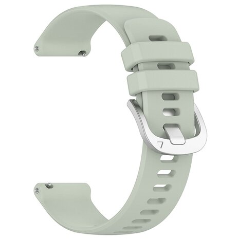 Strap-it Strap-it Bracelet silicone classique Garmin Vivomove Style (vert clair)
