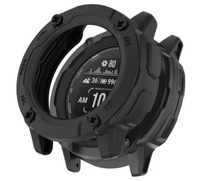Strap-it Coque robuste Garmin Instinct 2x (noir)