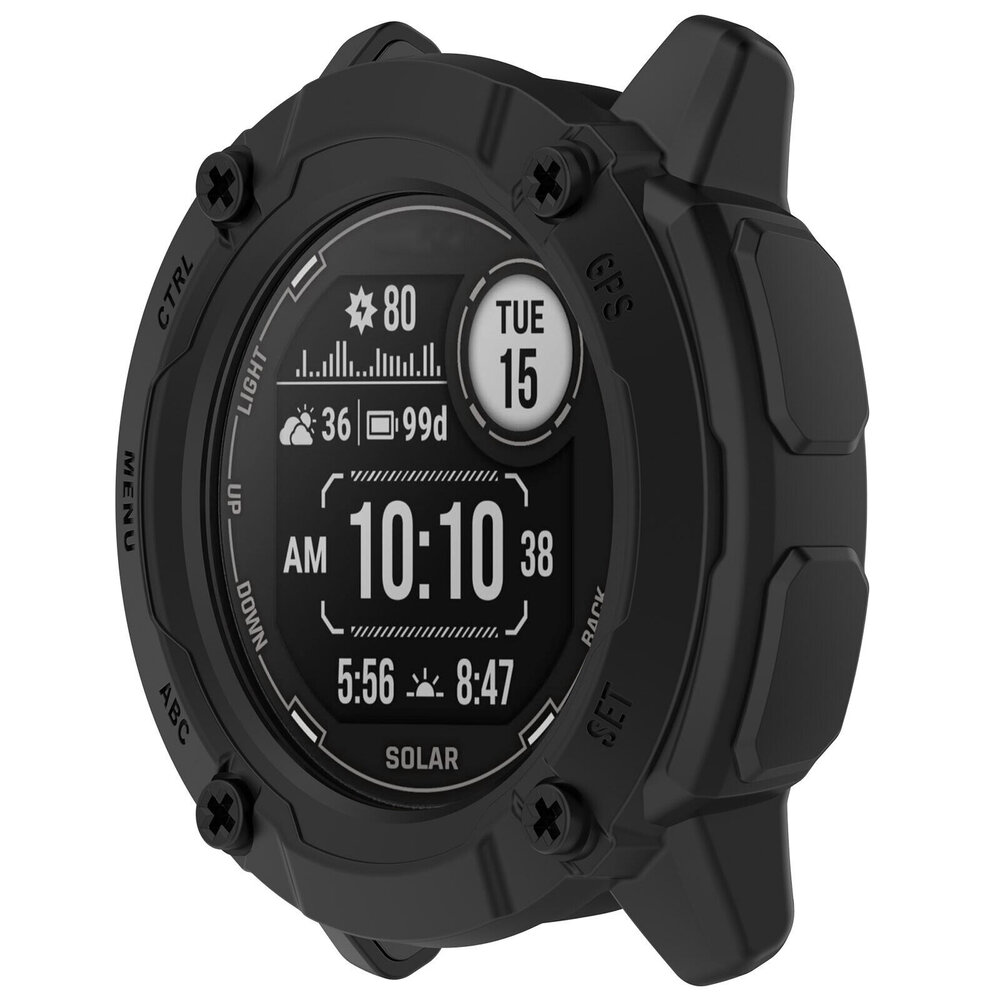 Strap-it Strap-it Coque robuste Garmin Instinct 2x (noir)