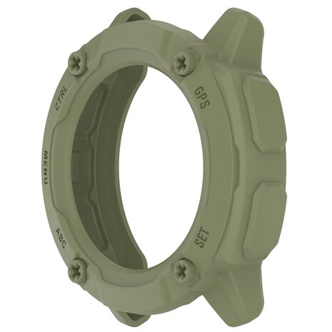 Strap-it Strap-it Coque robuste Garmin Instinct 2x (vert olive)