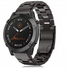 Strap-it Strap-it Bracelet titane Garmin Forerunner 745 (graphite)