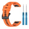 Strap-it Strap-it Bracelet sport á boucle Garmin Forerunner 935 (orange/noir) Strap-it Strap-it Bracelet sport á boucle Garmin Forerunner 935 (orange/noir)
