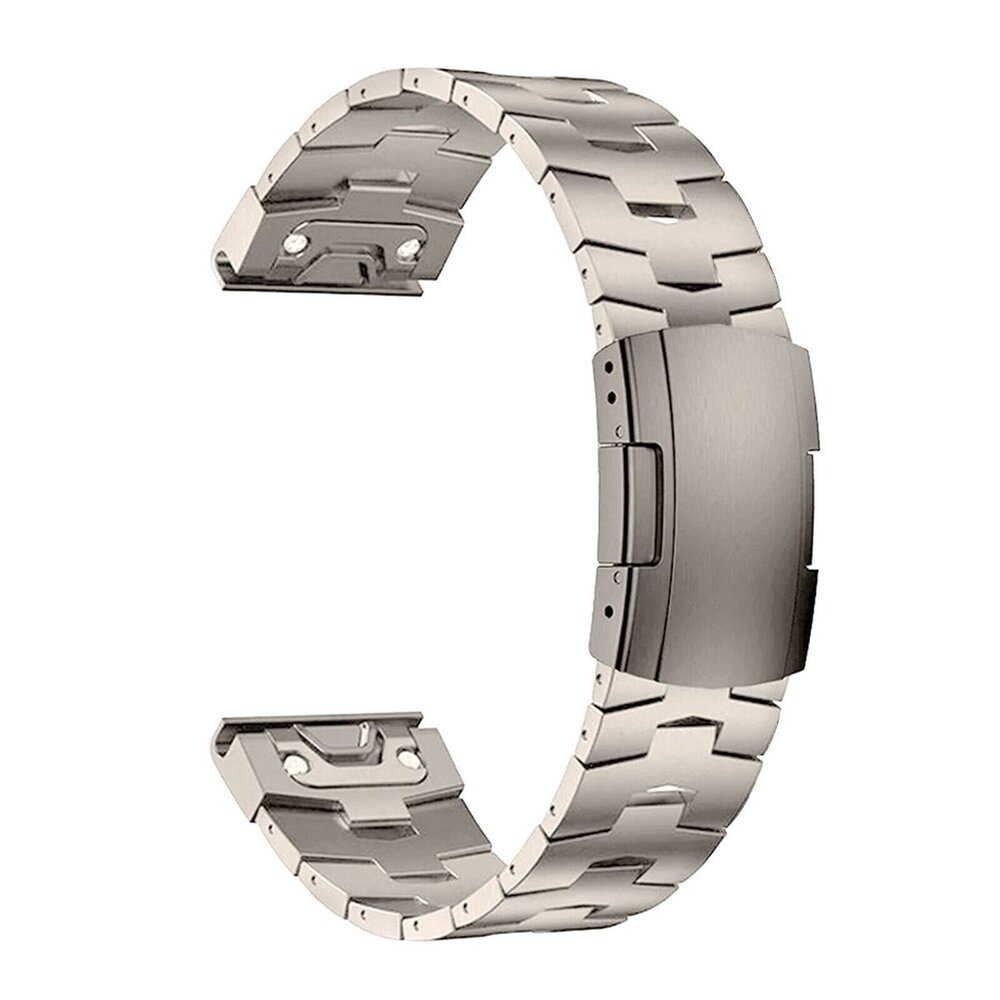 Strap-it Strap-it Bracelet titane Garmin Forerunner 955 (titanium)